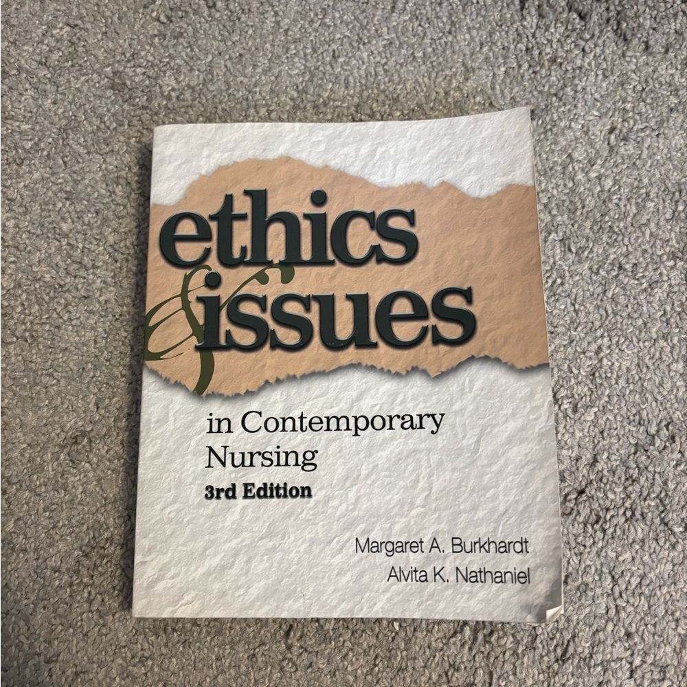 Ethics and Issues in Contemporary Nursing Book